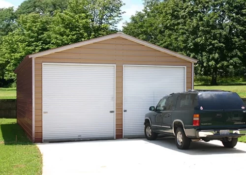24×25 Delivered & Installed Florida Steel Garages