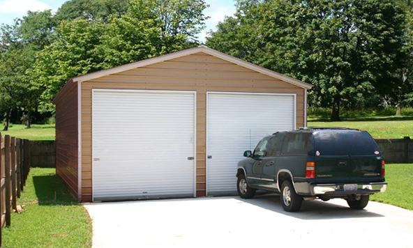 24×25 Delivered & Installed Florida Steel Garages