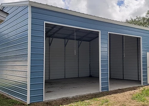 24×30 Steel Garage Building