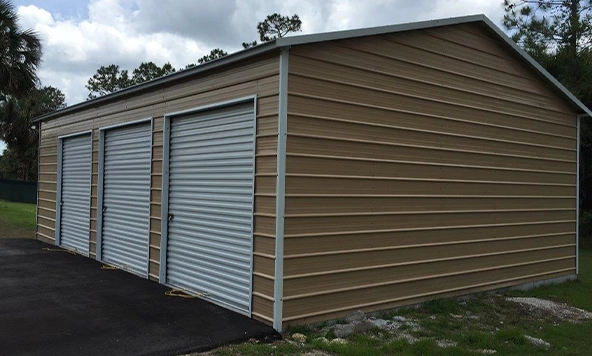 Three Car Garage