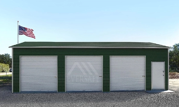 24x35 Florida Metal Garage Building