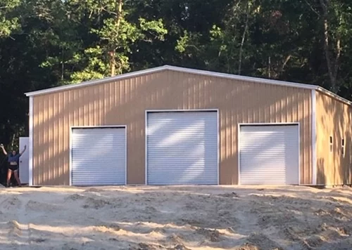 40x40 Metal Warehouse Building