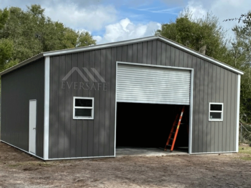 two car garage