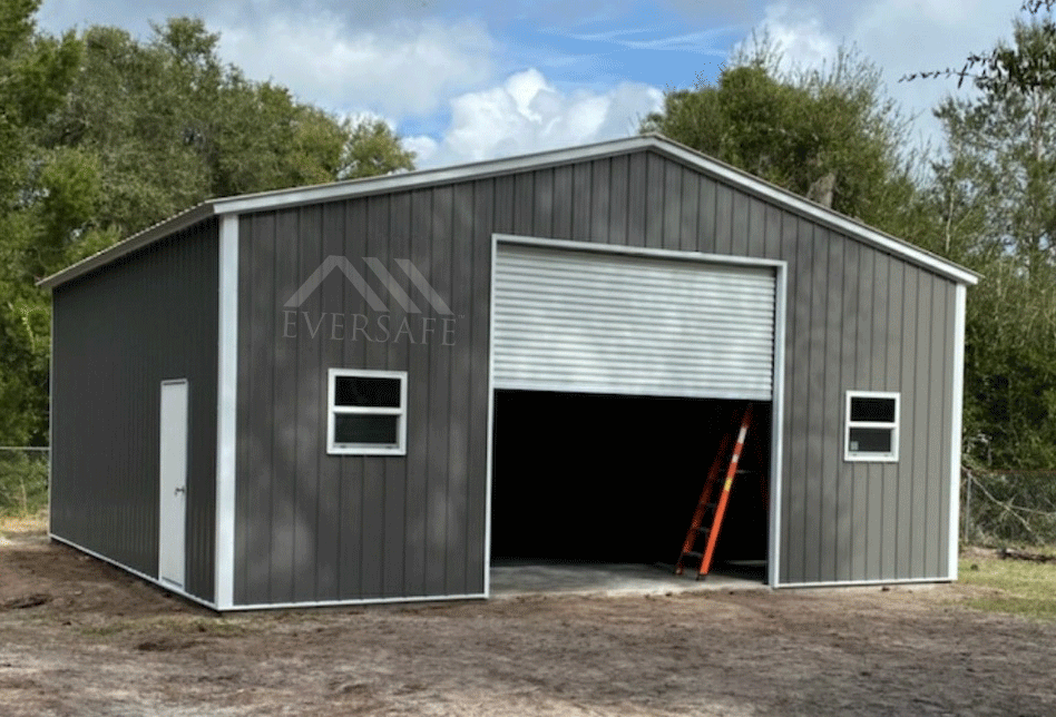 two car garage