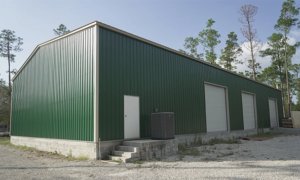50×100 Florida Commercial Steel Warehouse Building