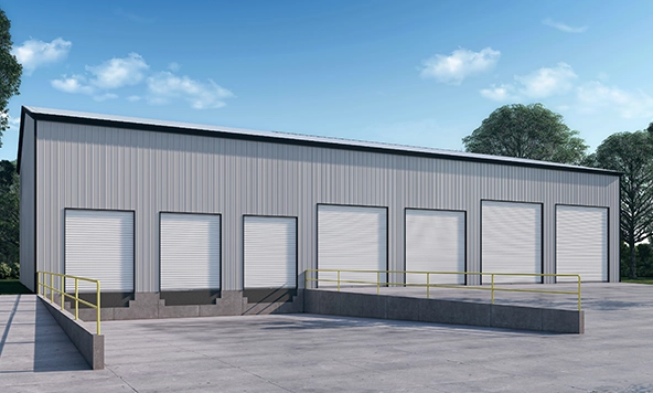 50×100 Florida Prefab Commercial Metal Building