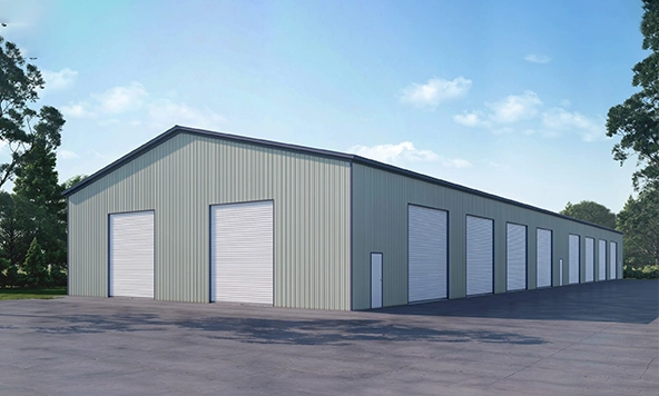 60×200 Florida Warehouse Steel Building