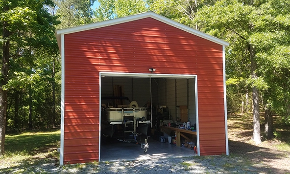 20x30 Boat Storage Metal Building Kit