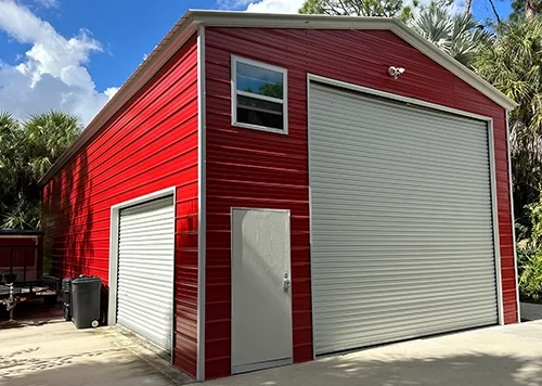 24×60 RV Motorhome Shed