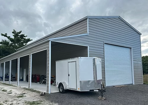 30x70 Boat Storage Metal Buildng