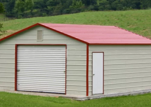 18x20 Metal Garage in Florida