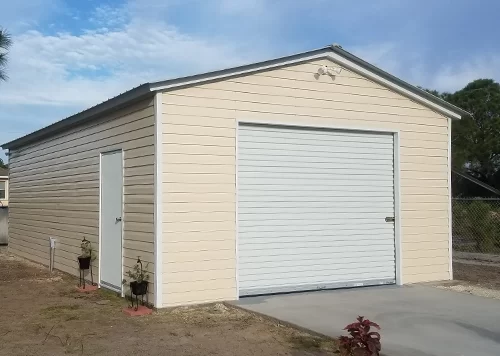 18x20 Steel Garage in Florida