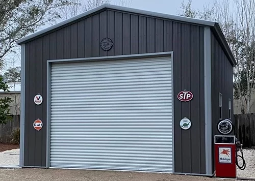 18x25 Metal Garage in Florida