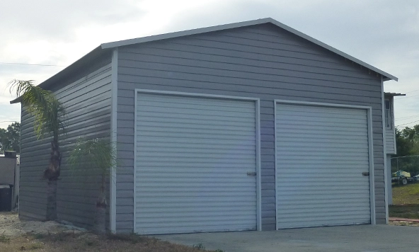 20x25 Metal Garage Florida