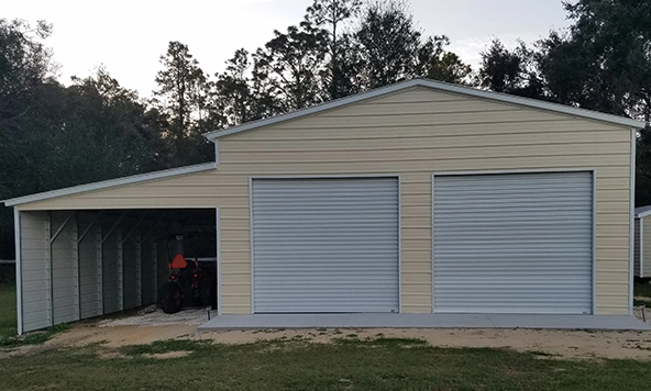 28x30 Steel Garage