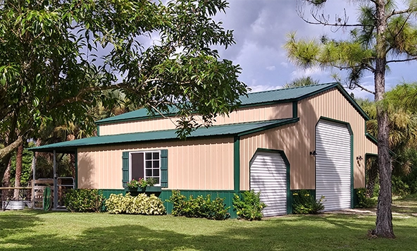 46×35 Metal Barn