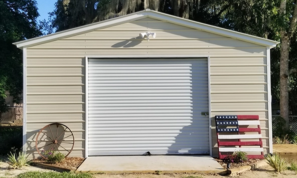 20×20 Metal Garage
