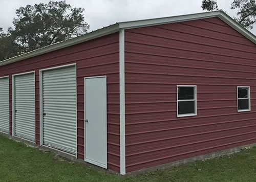 24x35 Metal Garage Building