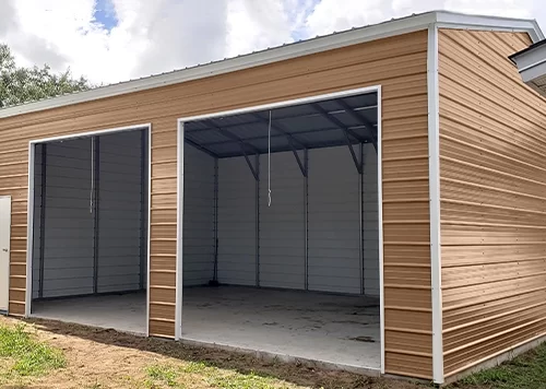 24×30 Metal Garage