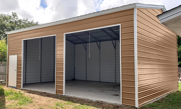 24×30 Metal Garage