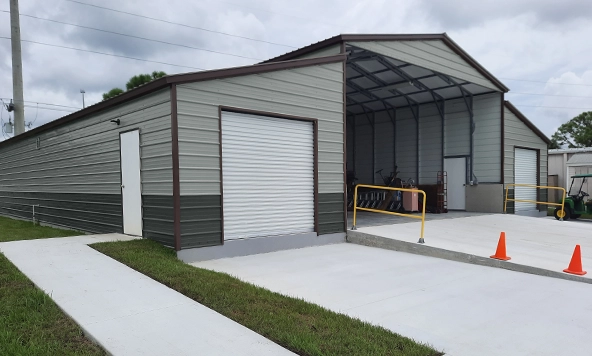 28x60 Metal Barn Building