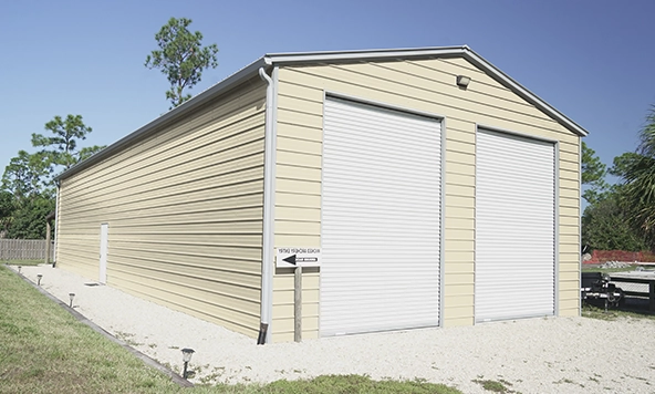 30×70 Commercial Steel Garage Building