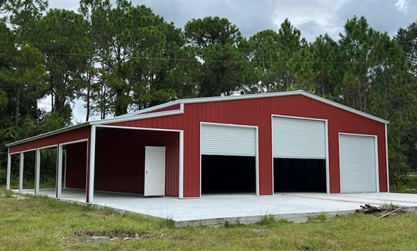 44x52 Steel Garage Building