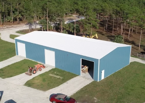 50×100 Commercial Steel Garage
