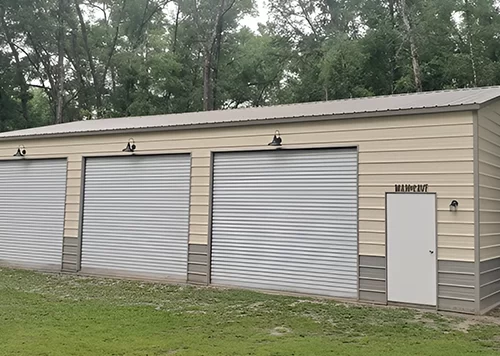 30x50 Detached Steel Garage