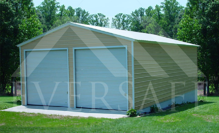 2 Car Metal Garage Prices Two Car Garage Building Kits