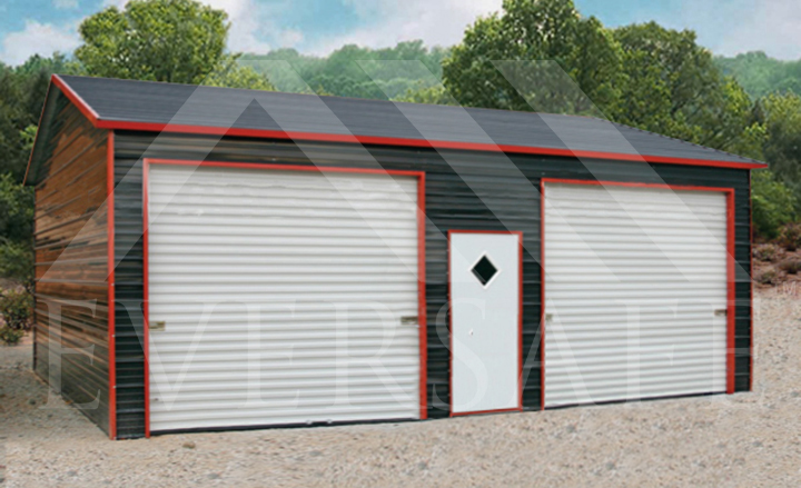 18x30 2 Car Garage