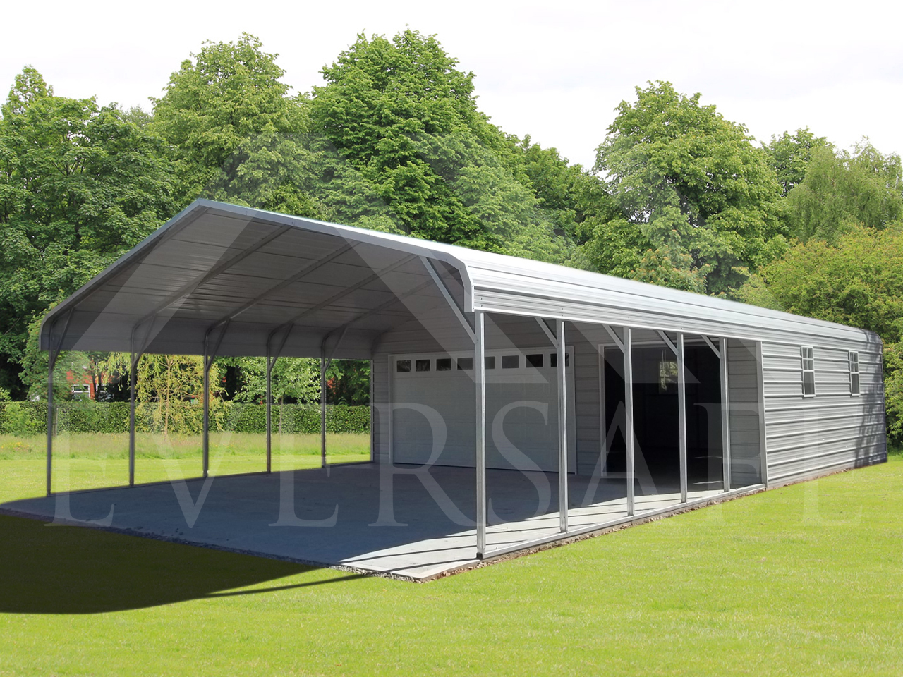 Combo Carports Metal Combo Carports With Storage
