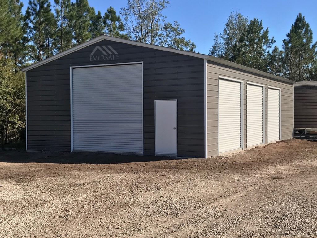 30x40x12 Steel Garage Garage Buildings Immediate Pricing Available