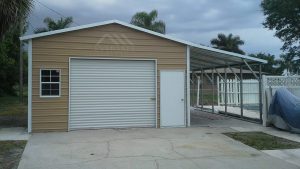 Garage Kit with Lean to