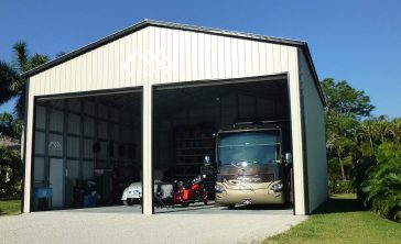 Large RV Storage Garage