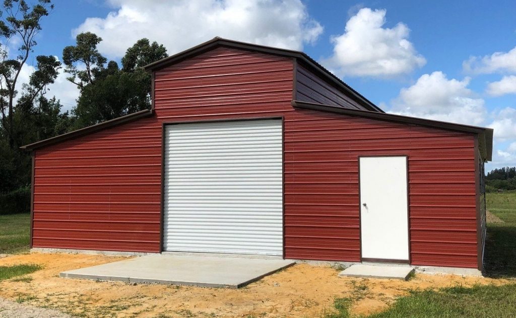 metal barn building