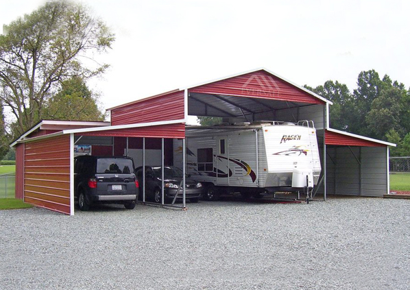 Open Metal Barn