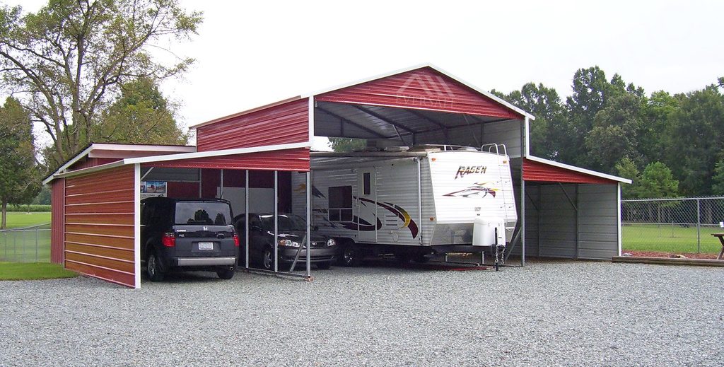 Open Metal Barn