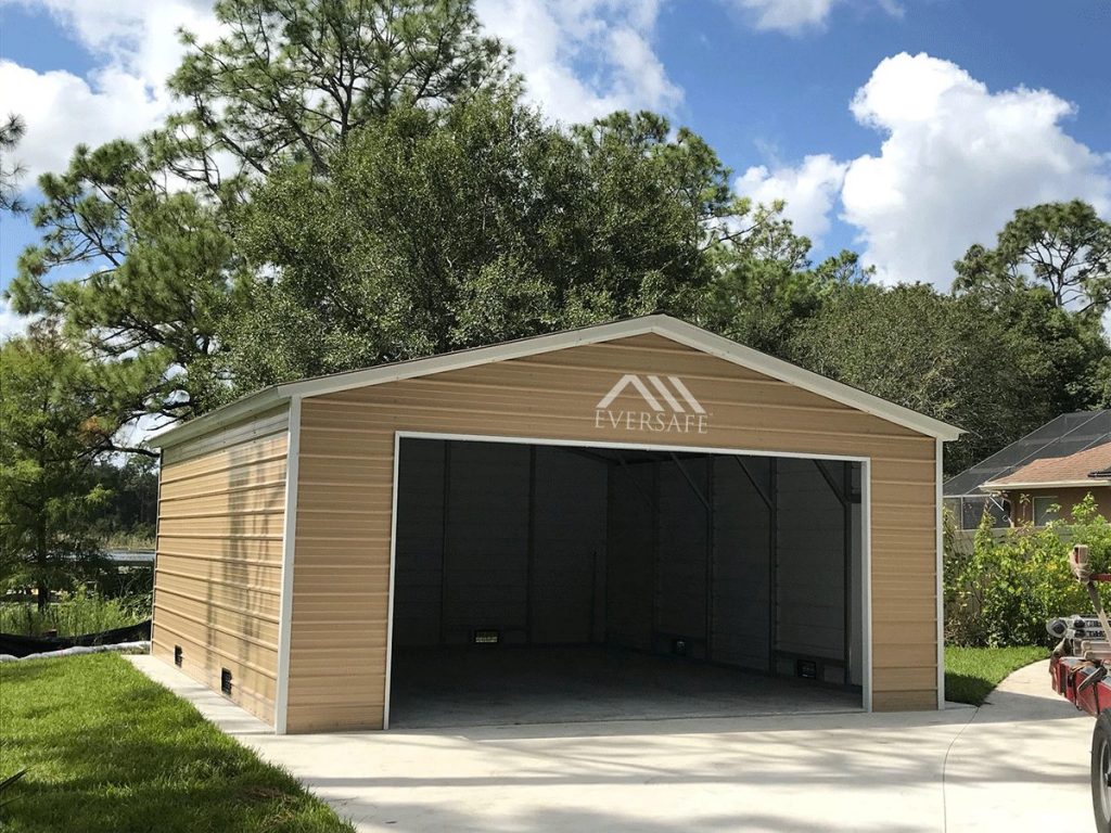 Metal Building Photo Gallery - Eversafe Garage Buildings