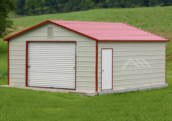 14×20 Steel Garage