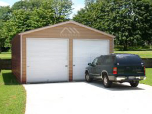 2 car garage in Texas