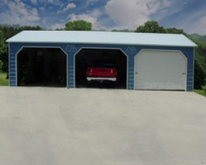 Blue Garage in Pensacola Florida