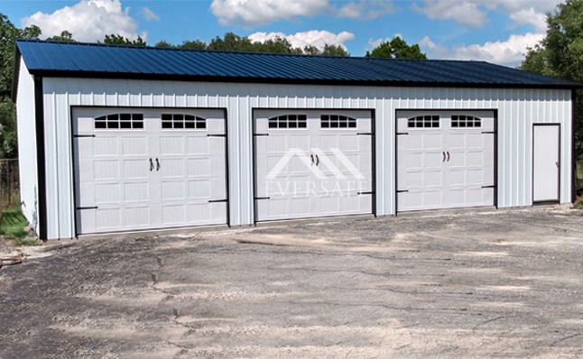 Cost Of Building A 3 Car Garage Three Car Garage Florida | Metal Building Kits & Garage Prices FL