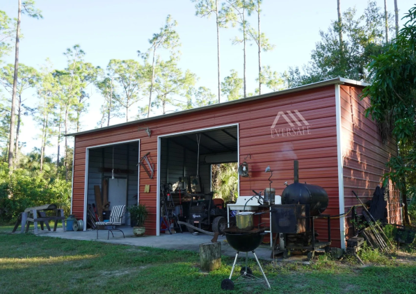 24x36 Metal Garage