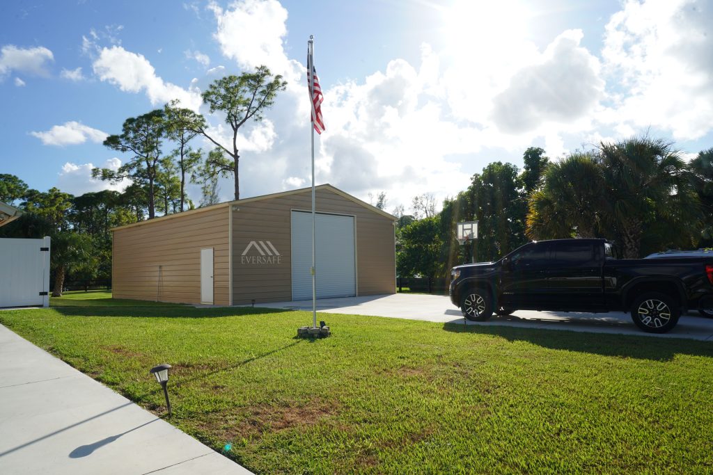 Prefab Metal Garage in Florida