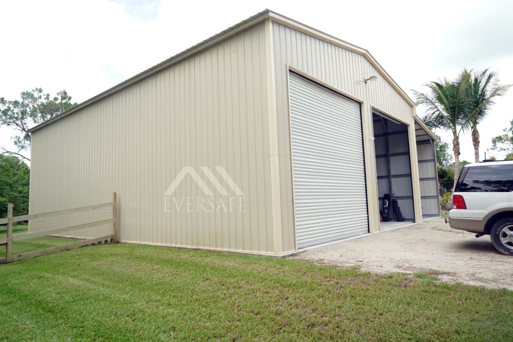 RV Garage Building in Florida Sidewall
