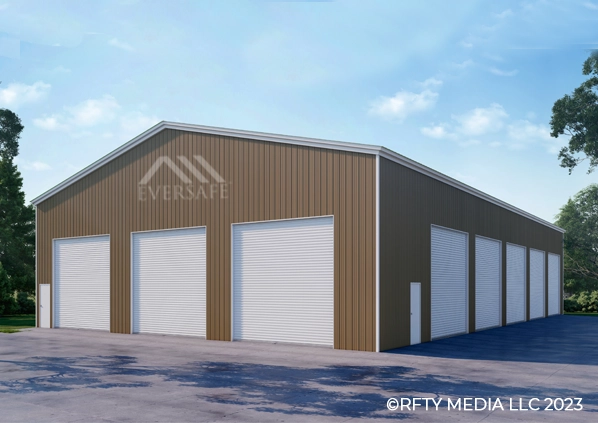 60×100 Commercial Metal Buildings in Texas