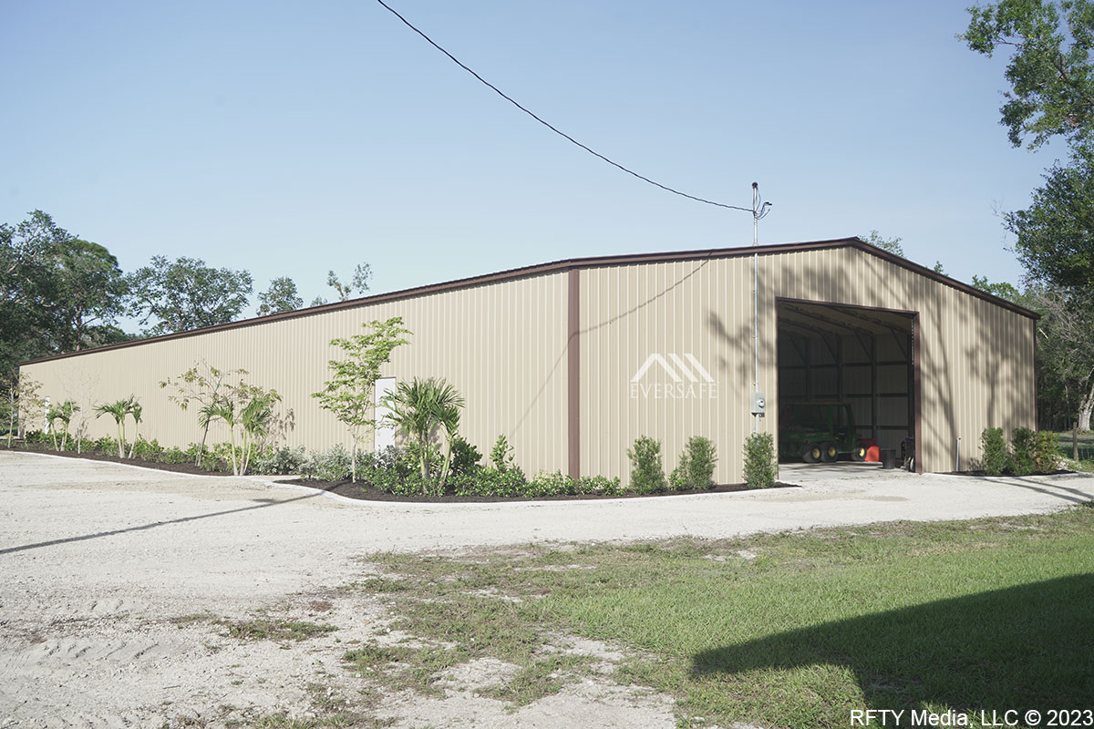 50x150 Florida Metal Barn