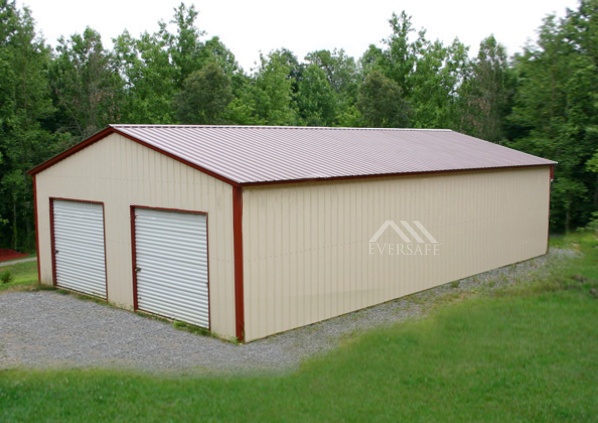 30×40 Steel Garage Building