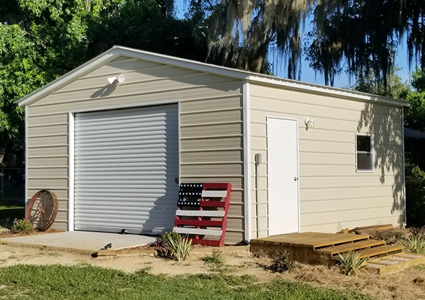 20×20 Metal Garage